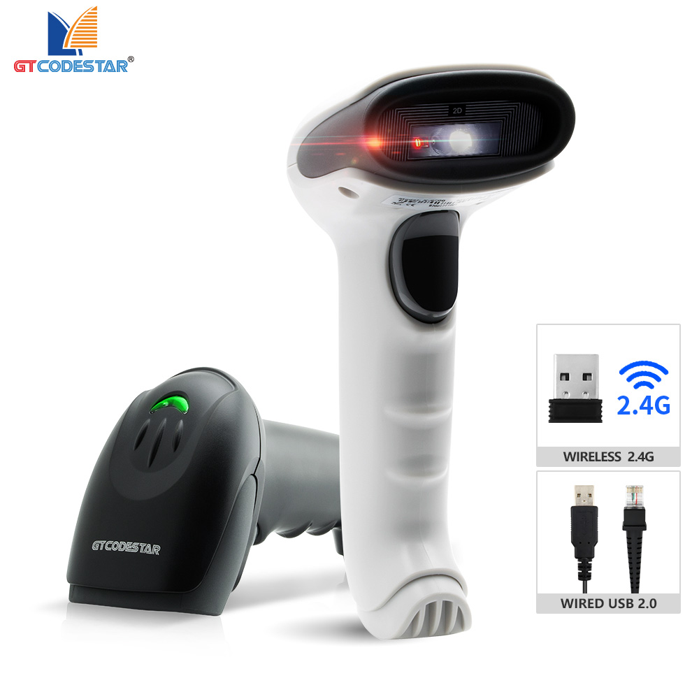 Barcode Scanner Wireless - GTCODESTAR X-9701C El Tipi Kablosuz 2.4G