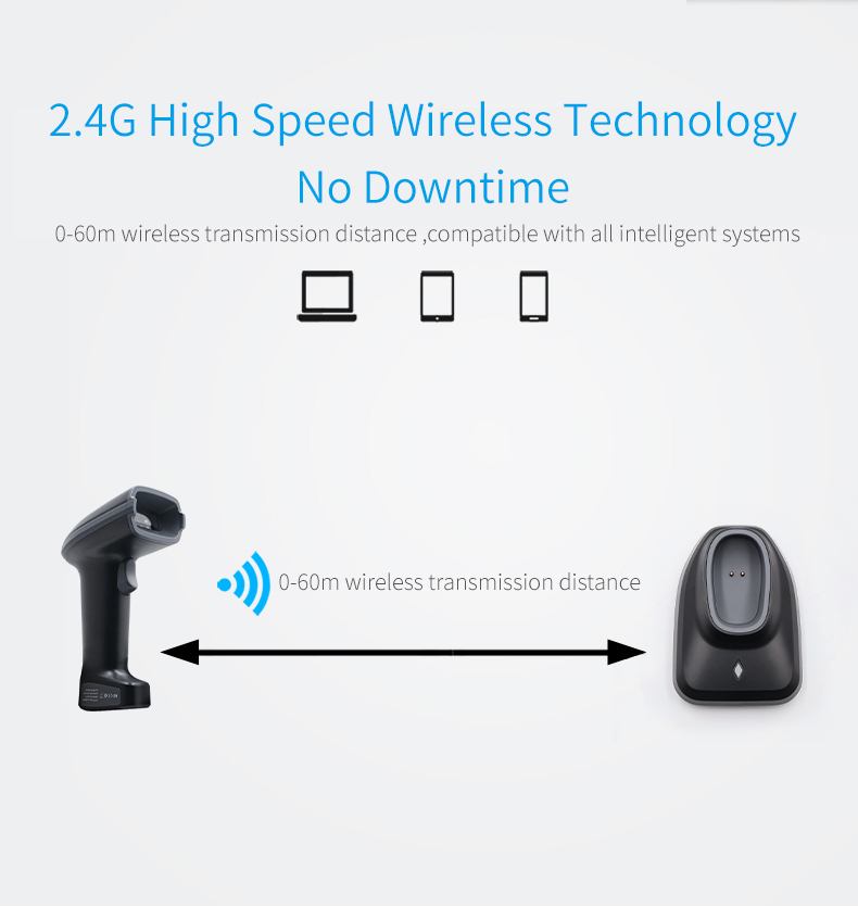 Barcode Scanner Wireless - Verimli Tarama ve Envanter Yönetimi için