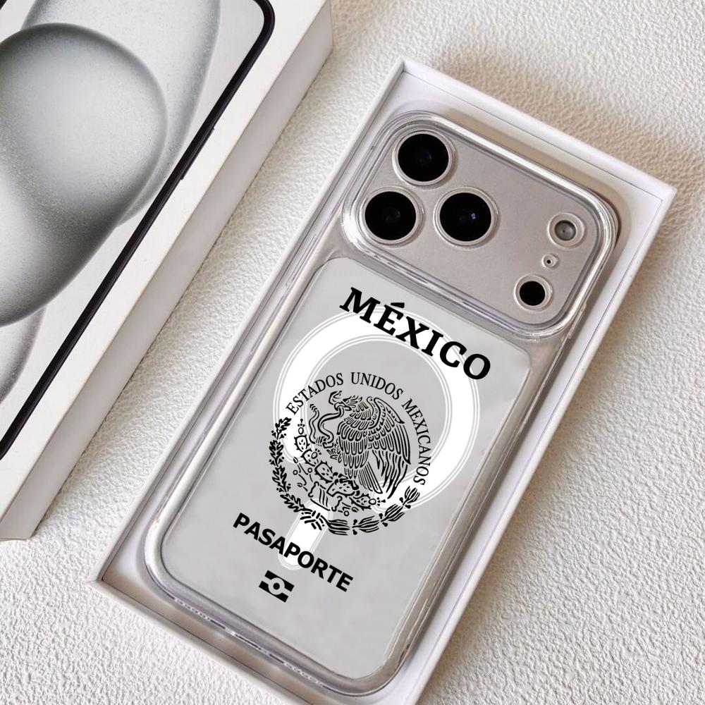 Apple Iphone 15 Pro Max - Meksika Pasaportu Desenli iPhone 17 16