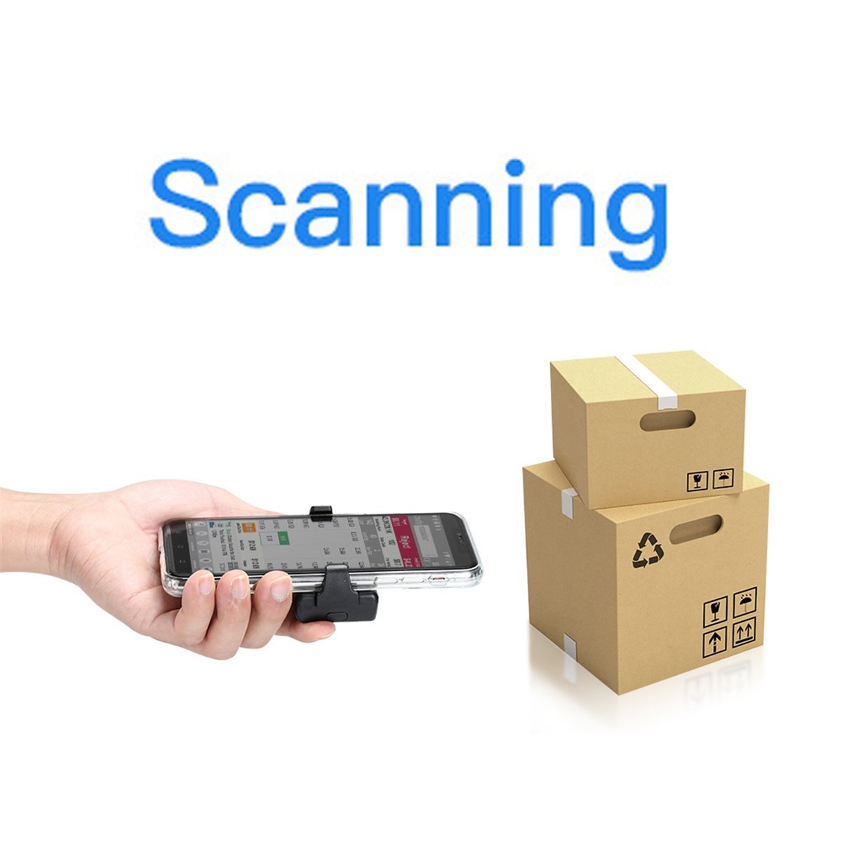 Barcode Scanner Wireless - B21B 2D Bluetooth Barkod Tarayıcı Kablosuz